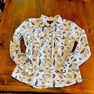 Rock&Roll Denim Western Snap Women’s XL Shirt